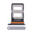 For Xiaomi Civi 3 5G SIM Card Tray Holder Replacement Part (Without Logo) - Black - 1