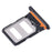 For Xiaomi Civi 3 5G SIM Card Tray Holder Replacement Part (Without Logo) - Black - 3