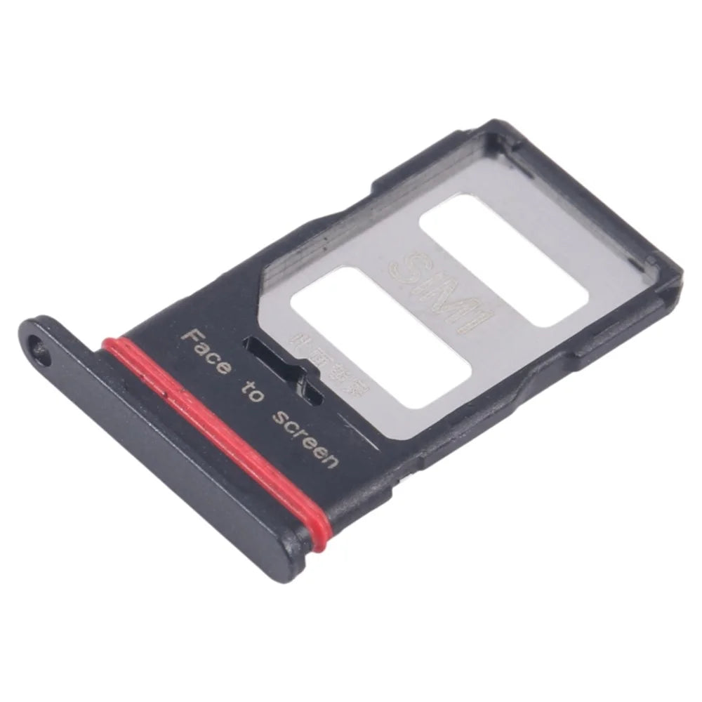 For Xiaomi Redmi K70E 5G / Poco X6 Pro 5G Dual SIM Card Tray Holder Replacement Part (Without Logo) - Black - 2