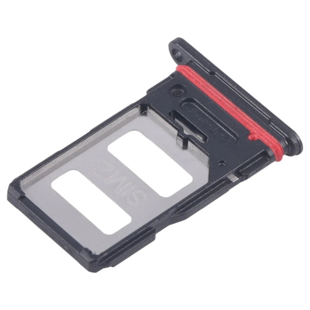 For Xiaomi Redmi K70E 5G / Poco X6 Pro 5G Dual SIM Card Tray Holder Replacement Part (Without Logo) - Black - 3