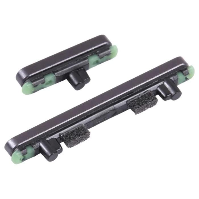 For Google Pixel 7 Pro 5G GP4BC, GE2AE OEM Side Buttons Set (Mute+Power+Volume Buttons) (Without Logo) - Black - 3