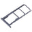 For Samsung Galaxy A06 4G A065 OEM Dual SIM Card + SD Card Tray Holder Replacement Part (Without Logo) - Black - 2