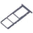For Samsung Galaxy A06 4G A065 OEM Dual SIM Card + SD Card Tray Holder Replacement Part (Without Logo) - Black - 3