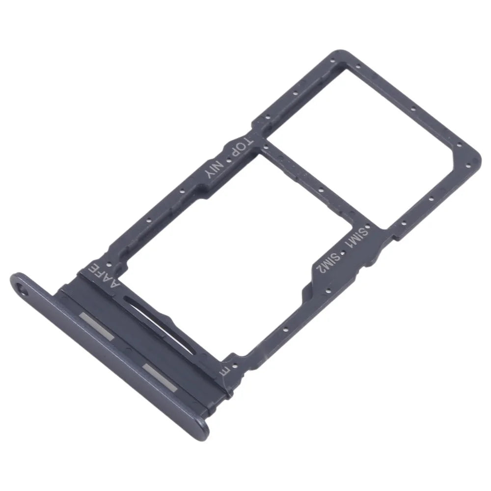 For Samsung Galaxy A16 4G A165 OEM Dual SIM Card + SD Card Tray Holder Replacement Part (Without Logo) - Black - 2