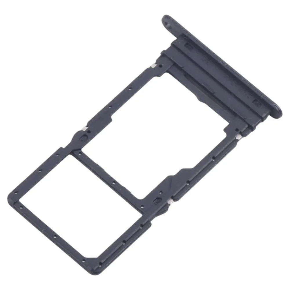 For Samsung Galaxy A16 4G A165 OEM Dual SIM Card + SD Card Tray Holder Replacement Part (Without Logo) - Black - 3
