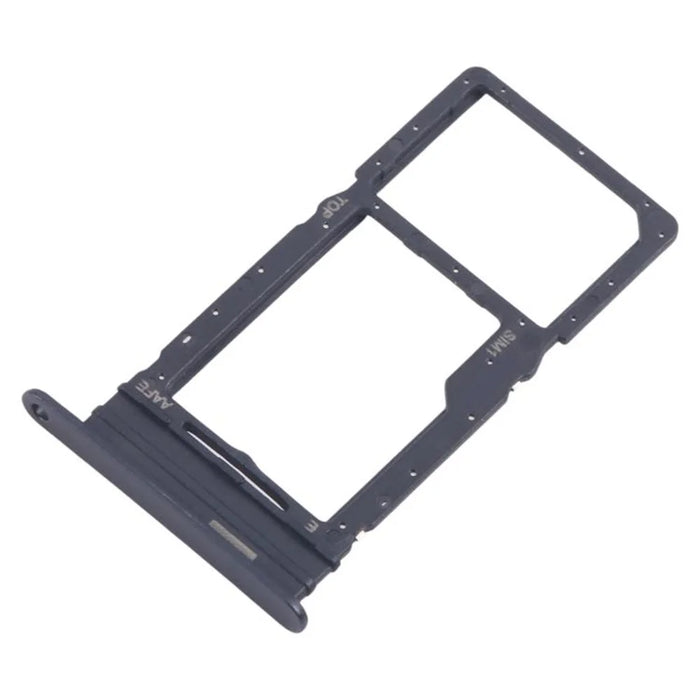For Samsung Galaxy A16 4G A165 OEM SIM Card + SD Card Tray Holder Replacement Part (Without Logo) - Black - 2