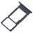 For Samsung Galaxy A16 4G A165 OEM SIM Card + SD Card Tray Holder Replacement Part (Without Logo) - Black - 3