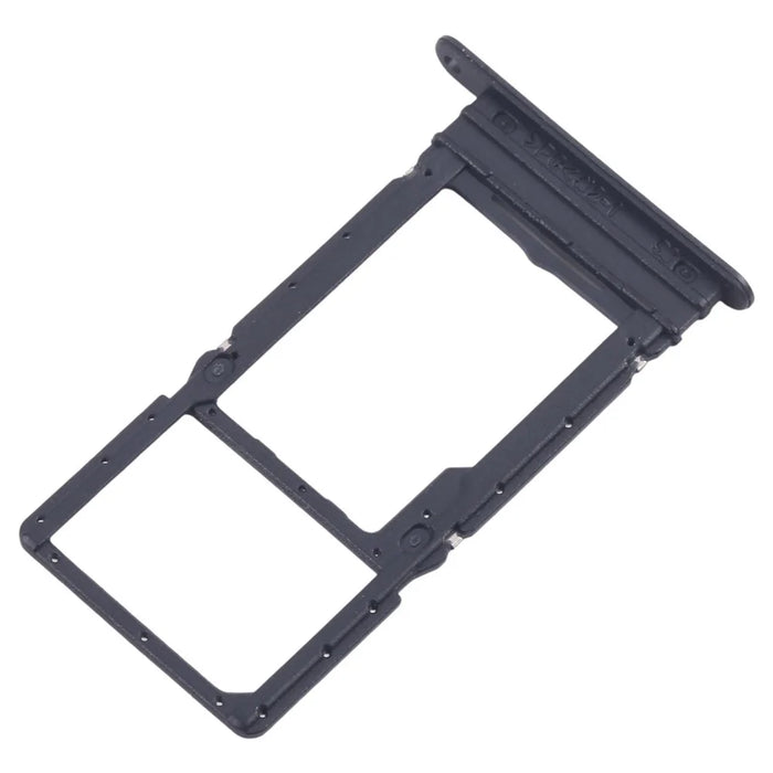 For Samsung Galaxy A16 4G A165 OEM SIM Card + SD Card Tray Holder Replacement Part (Without Logo) - Black - 3