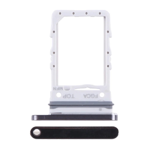 For Samsung Galaxy Z Flip5 5G F731 OEM SIM Card + SD Card Tray Holder Replacement Part (Without Logo) - Black - 1
