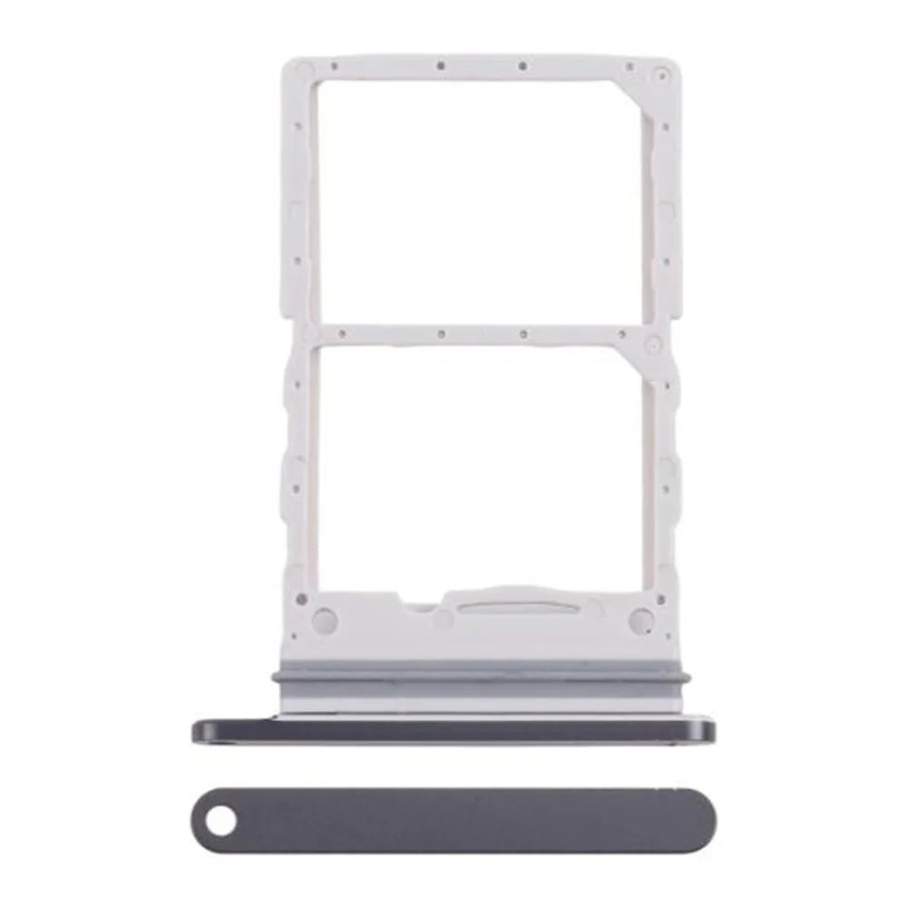 For Samsung Galaxy Z Flip6 5G F741 OEM Dual SIM Card Holder Replacement Part (Without Logo) - Black - 1