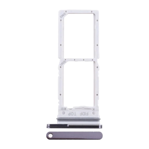 For Samsung Galaxy Z Fold5 5G F946 OEM Dual SIM Card + SD Card Tray Holder Replacement Part (Without Logo) - Black - 1