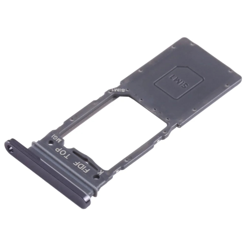For Samsung Galaxy Z Fold5 5G F946 OEM SIM Card + SD Card Tray Holder Replacement Part (Without Logo) - Black - 2