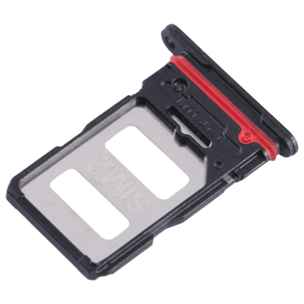For Xiaomi Poco F5 Pro 5G Dual SIM Card Tray Holder Replacement Part (Without Logo) - Black - 2
