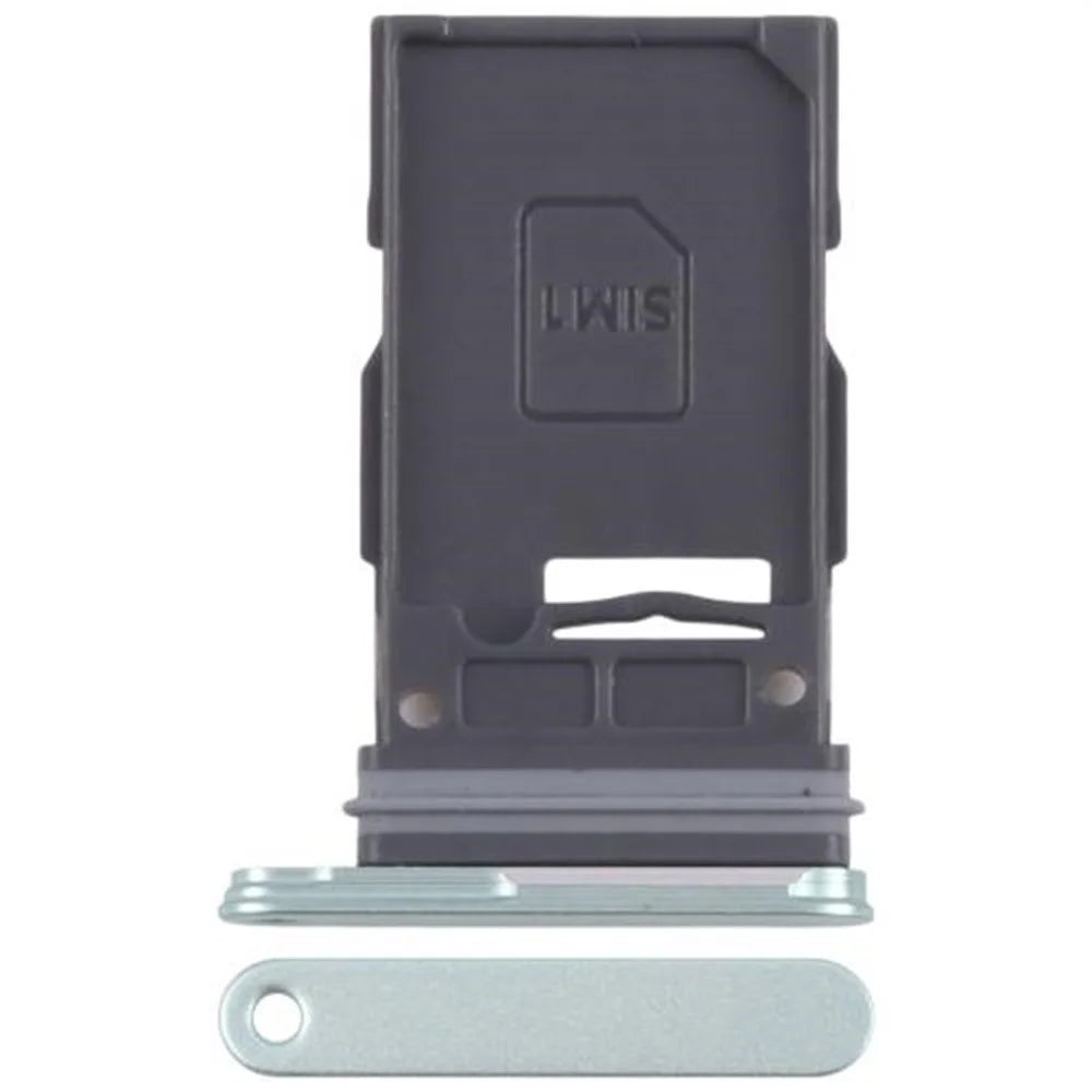 For Samsung Galaxy S25 S931 / S25+ S936 OEM SIM Tray Holder Replacement (Without Logo) - Green - 1