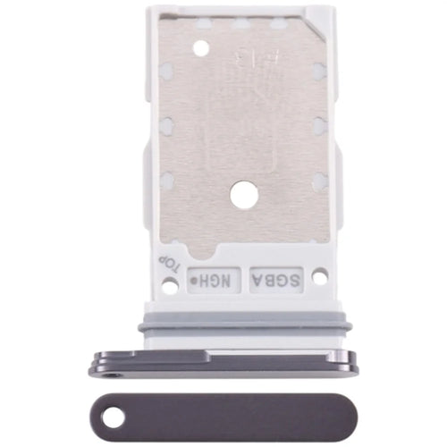 For Samsung Galaxy S25 S931 / S25+ S936 OEM Dual SIM Card Tray Holder Replacement Part (Without Logo) - Black - 1