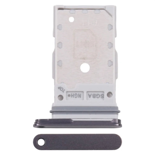 For Samsung Galaxy S24 FE S721 OEM SIM Tray Holder Replacement (Without Logo) - Grey - 1