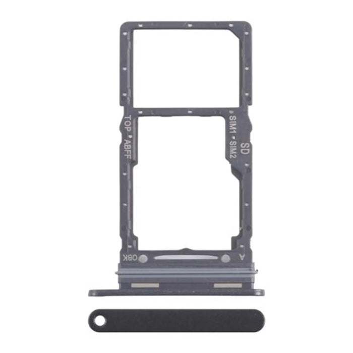 For Samsung Galaxy A26 5G A266 OEM Dual SIM Card Tray Holder Replacement Part (Without Logo) - Black - 1