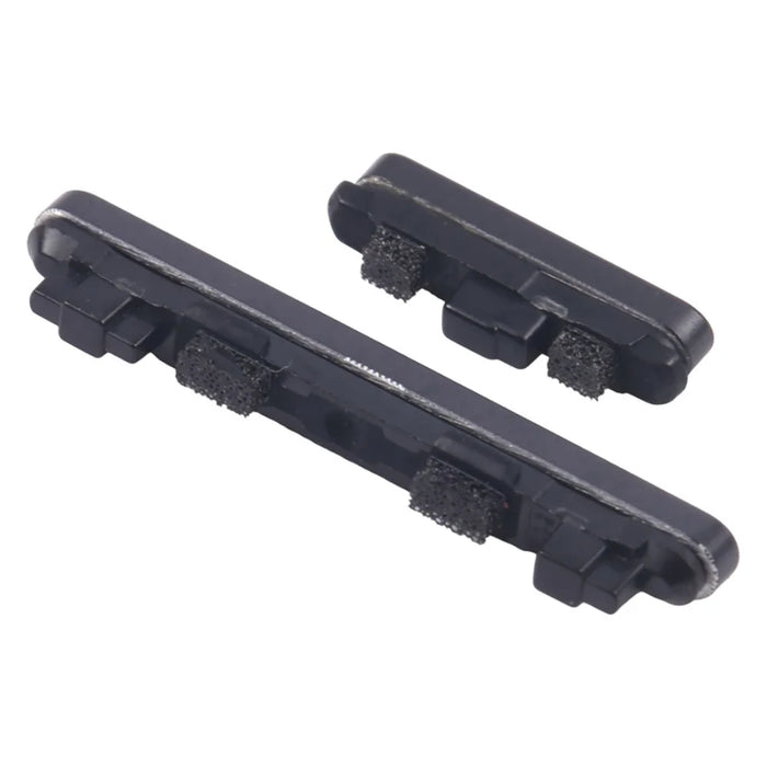 For Google Pixel 7a OEM Side Buttons Set (Mute+Power+Volume Buttons) (Without Logo) - Black - 3