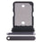 For Google Pixel 8 OEM SIM Card Holder Replacement Part (Without Logo) - Black - 1