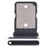 For Google Pixel 8 Pro OEM SIM Card Holder Replacement Part (Without Logo) - Black - 1
