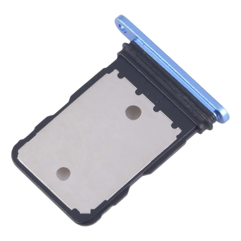 For Google Pixel 8a OEM SIM Card Holder Replacement Part (Without Logo) - Blue - 3