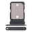 For Google Pixel 9 Pro OEM SIM Card Holder Replacement Part (Without Logo) - Black - 1