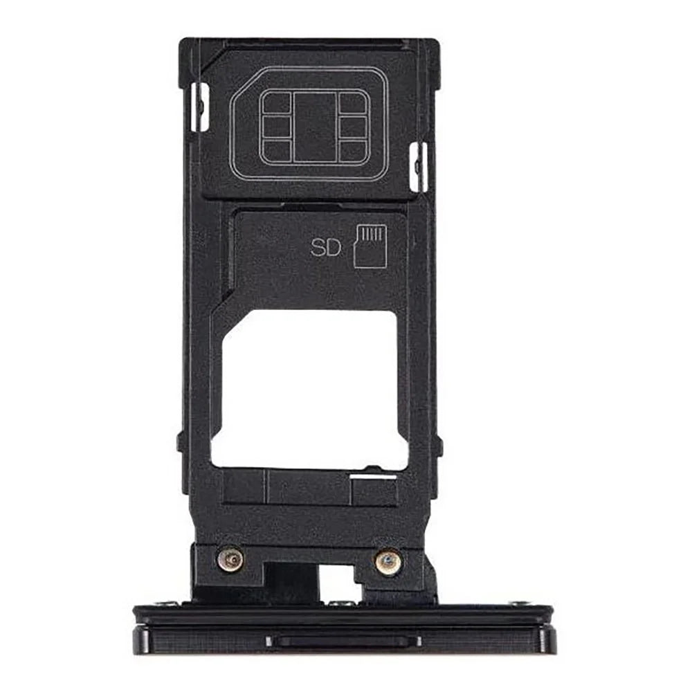 For Sony Xperia XZ2 Premium OEM SIM Tray Holder Replacement (Without Logo) - Black - 3