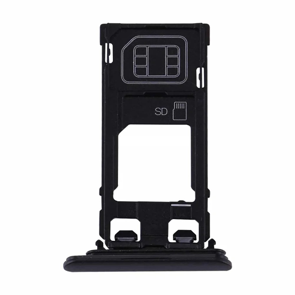For Sony Xperia XZs OEM SIM Tray Holder Replacement (Without Logo) - Black - 2