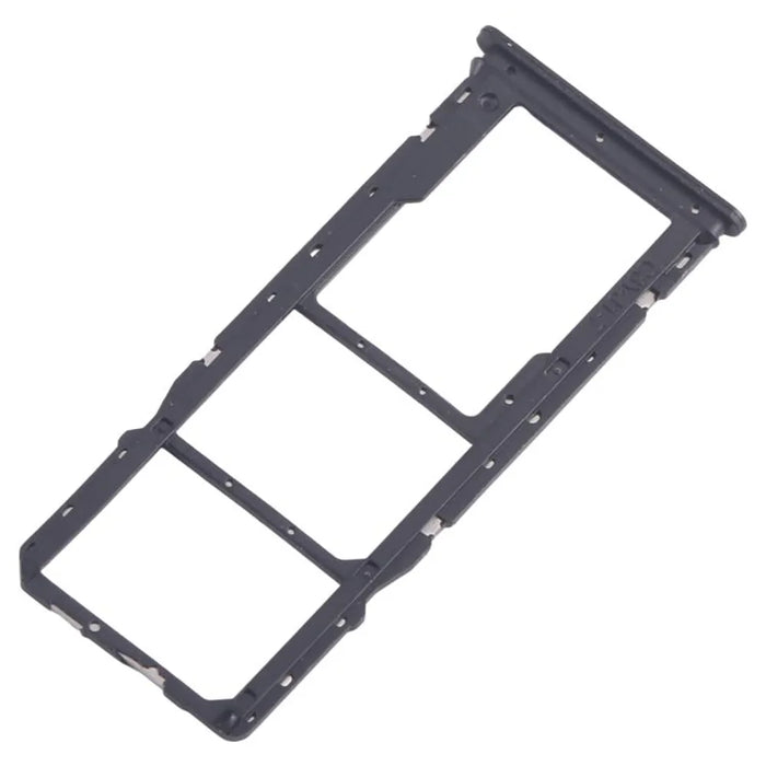 For Xiaomi Poco M6 Pro 4G Dual SIM Card + TF Card Tray Holder Replacement Part (Without Logo) - Black - 2