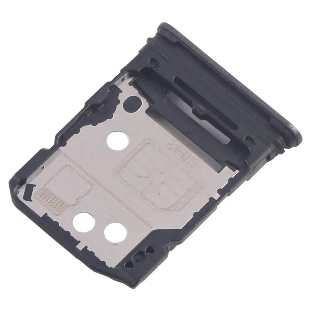 For Xiaomi Redmi A3 4G SIM Card Tray Holder Replacement Part (Without Logo) - Black - 2