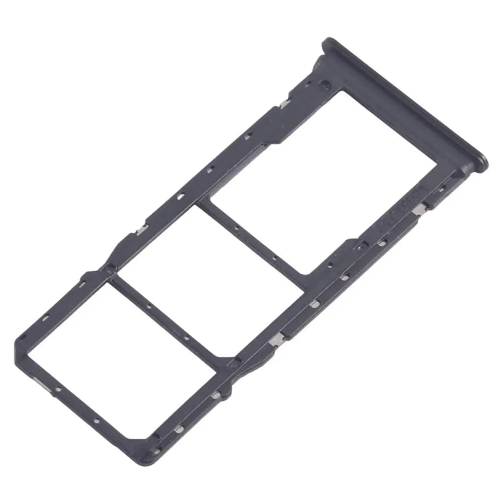 For Xiaomi Redmi A4 5G Dual SIM Card + TF Card Tray Holder Replacement Part (Without Logo) - Black - 2