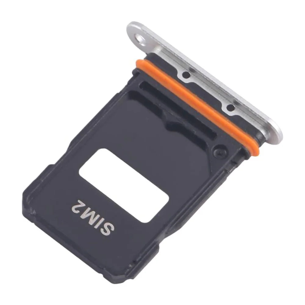 For Xiaomi 15 Ultra SIM Card Tray Holder Replacement Part (without Logo) - White - 2