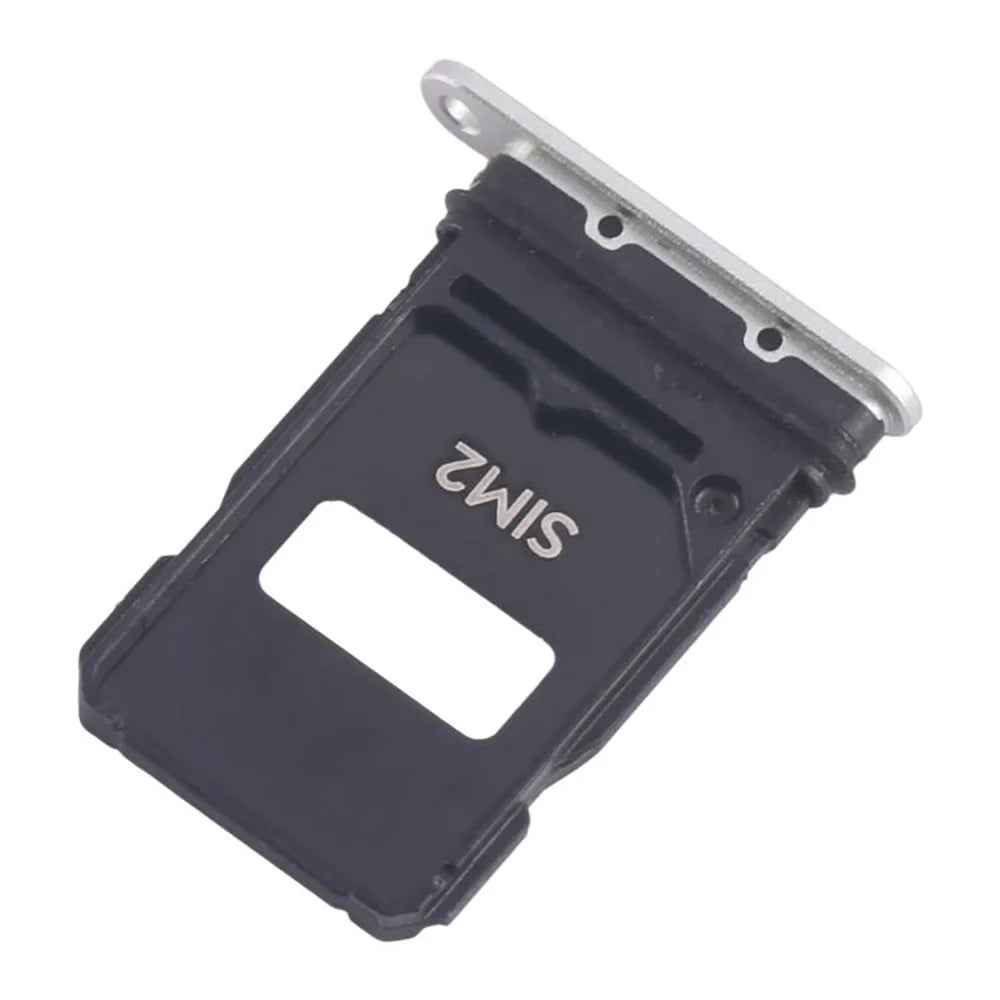For Xiaomi 15 Pro SIM Card Tray Holder Replacement Part (without Logo) - White - 2