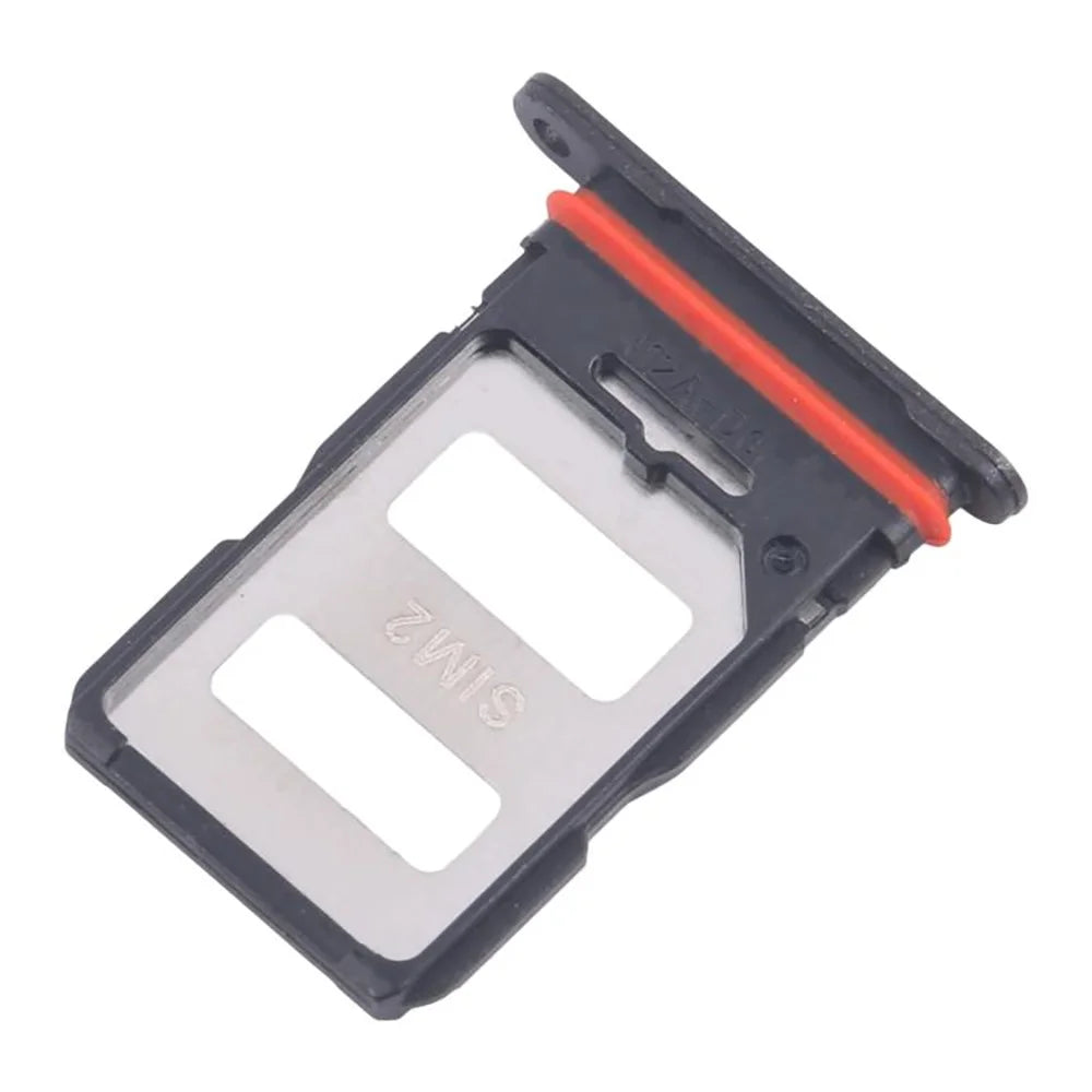 For Xiaomi 14T Dual SIM Card Tray Holder Replacement Part (Without Logo) - Black - 2