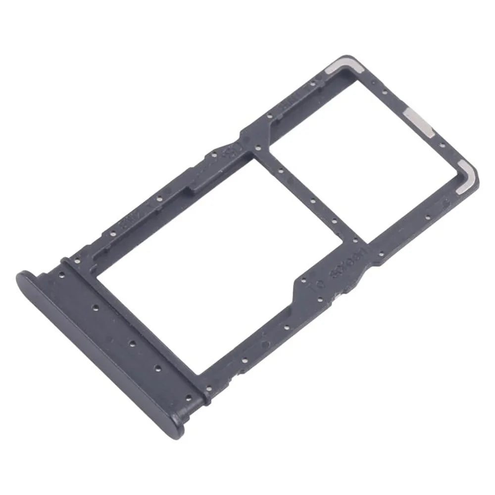 For Samsung Galaxy A06 5G A066 OEM Dual SIM Card Holder Replacement Part (Without Logo) - Black - 2