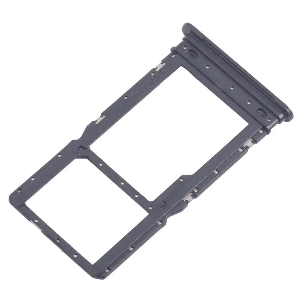 For Samsung Galaxy A06 5G A066 OEM Dual SIM Card Holder Replacement Part (Without Logo) - Black - 3