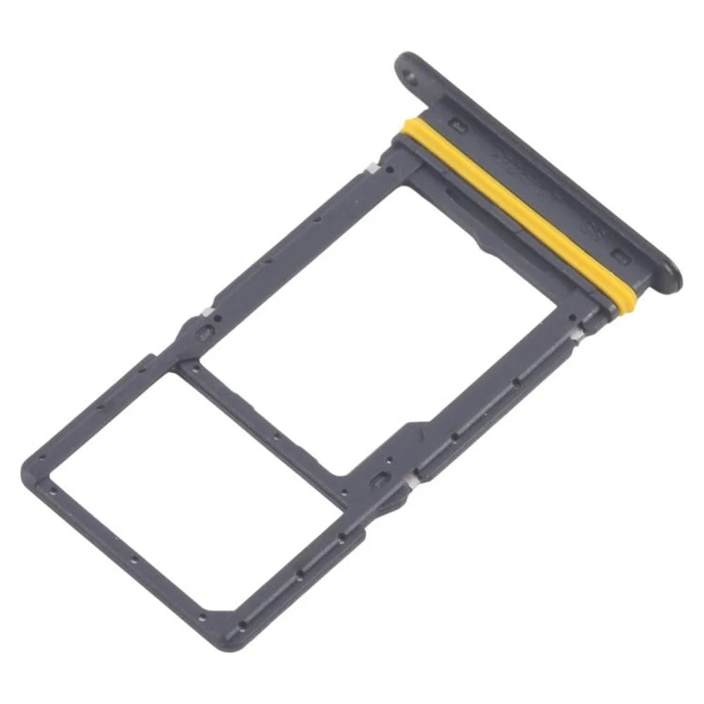 For Samsung Galaxy A17 5G A176 OEM SIM Card + SD Card Tray Holder Replacement Part (Without Logo) - Black - 3