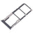 For Xiaomi Redmi 14C 5G SIM Card + TF Card Tray Holder Replacement Part (without Logo) - Black - 1