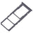 For Xiaomi Redmi 14C 5G SIM Card + TF Card Tray Holder Replacement Part (without Logo) - Black - 2