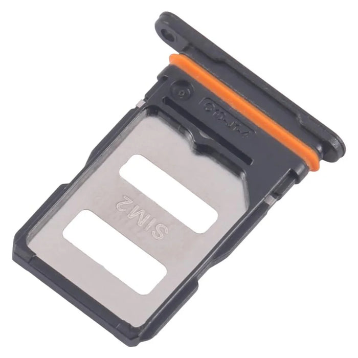 For Xiaomi Poco X7 Pro 5G Dual SIM Card Tray Holder Replacement Part (Without Logo) - Black - 2