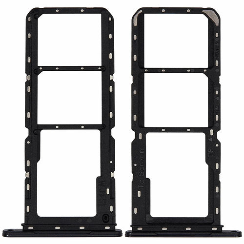 For Samsung Galaxy A14 5G A146P OEM Dual SIM Card Tray Holder Replacement Part (Without Logo) - Black - 1