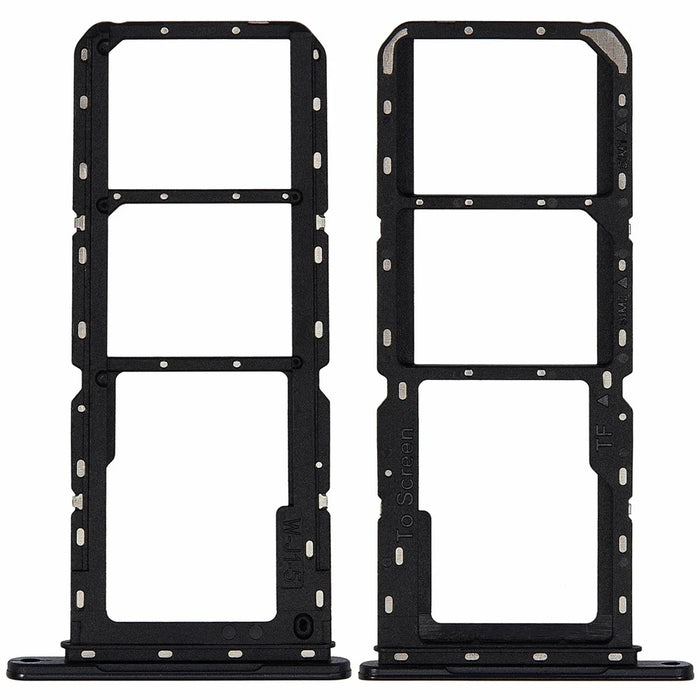 For Samsung Galaxy A14 5G A146P OEM Dual SIM Card Tray Holder Replacement Part (Without Logo) - Black - 1