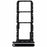 For Samsung Galaxy A14 5G A146P OEM Dual SIM Card Tray Holder Replacement Part (Without Logo) - Black - 2