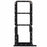 For Samsung Galaxy A14 5G A146P OEM Dual SIM Card Tray Holder Replacement Part (Without Logo) - Black - 3