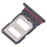 For Xiaomi Poco X7 5G Dual SIM Card Tray Holder Replacement Part (Without Logo) - Black - 2