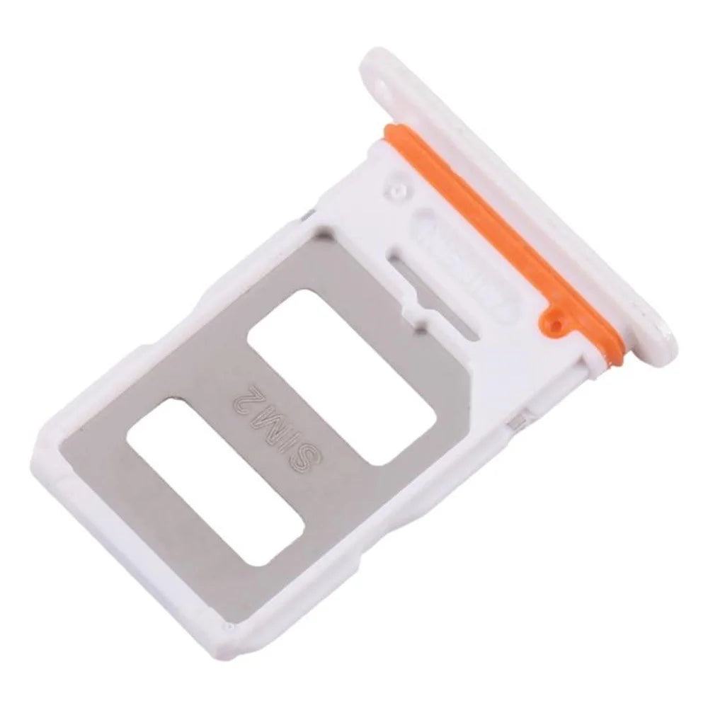 For Xiaomi Poco X6 5G Dual SIM Card Tray Holder Replacement Part (Without Logo) - White - 2