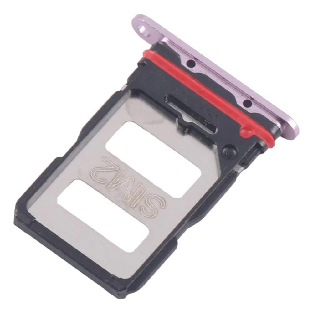For Xiaomi Redmi K70 5G  /  K70 Pro 5G Dual SIM Card Tray Holder Replacement Part (Without Logo) - Pink - 2