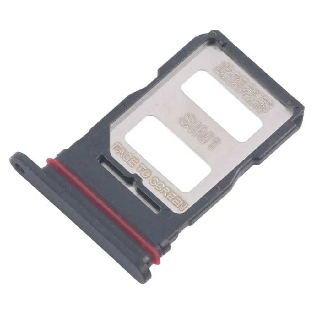 For Xiaomi Poco F7 5G  /  Redmi Turbo 4 Pro 5G Dual SIM Card Tray Holder Replacement Part (Without Logo) - Black - 1