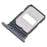 For Xiaomi Poco F7 Pro 5G Dual SIM Card Tray Holder Replacement Part (Without Logo) - Black - 1