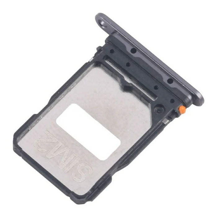 For Xiaomi Poco F7 Pro 5G Dual SIM Card Tray Holder Replacement Part (Without Logo) - Black - 2